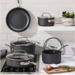 Cuisinart 9-Piece Hard Anodized Dishwasher-Safe Cookware Set